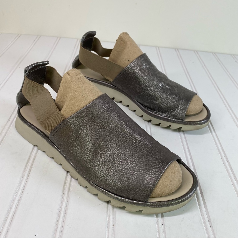 The Flexx Shoreline Silver Metallic Sandals